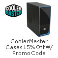 CoolerMaster Cases 15% off w/ promo code