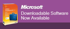 Microsoft Downloadable Software Available Now