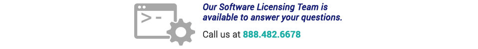 Our Software Licensing Team is available to answer your questions