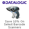 10% Off Select Datalogic Barcode Scanners