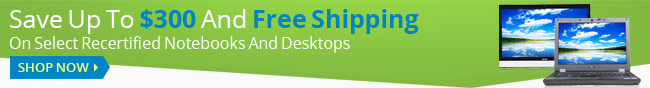 Recertified Notebooks and Desktops