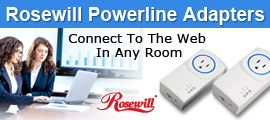 ROSEWILL® POWERLINE ADAPTERS