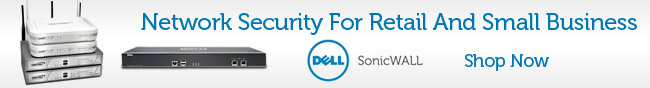 Network Security For Retail And Small Business. Dell SonicWall. Shop Now 
