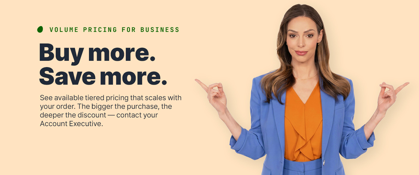 Volume Pricing for Business