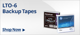 LTO-6 Backup Tapes and Drives
